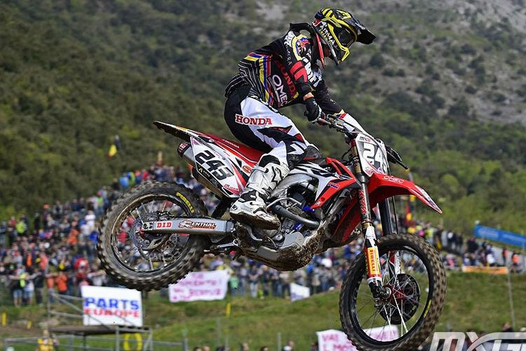 Tim Gajser gewinnt seinen ersten MX2 Grand-Prix