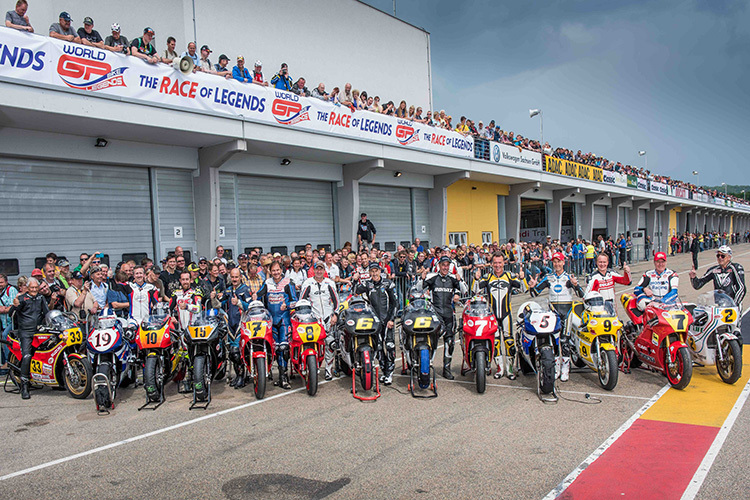 Die GP-Ikonen beigeisterten in Sachsen die Fans