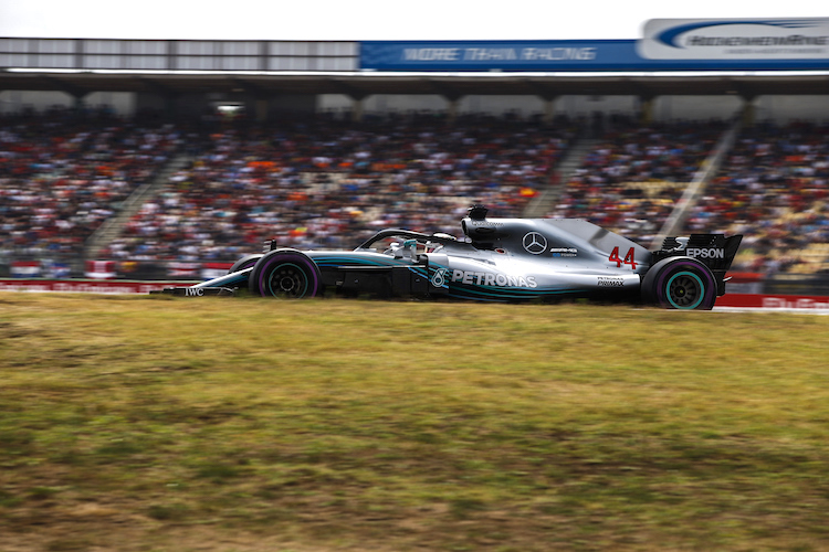 Lewis Hamilton 2018 in Hockenheim