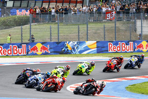 In Misano ist beste Action garantiert)