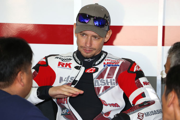 Casey Stoner sorgte beim Acht-Stunden-Rennen von Suzuka ungewollt für viele Schlagzeilen 