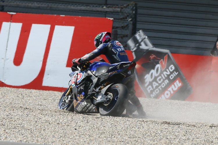 Alex Lowes musste in Jerez einiges einstecken