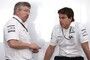 Ross Brawn mit Toto Wolff