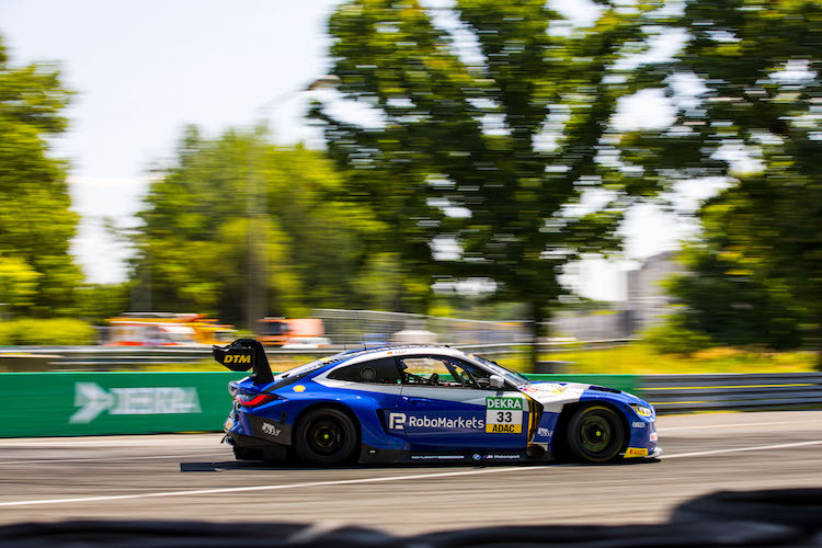  René Rast steht auf der Pole-Position für den zweiten DTM-Lauf