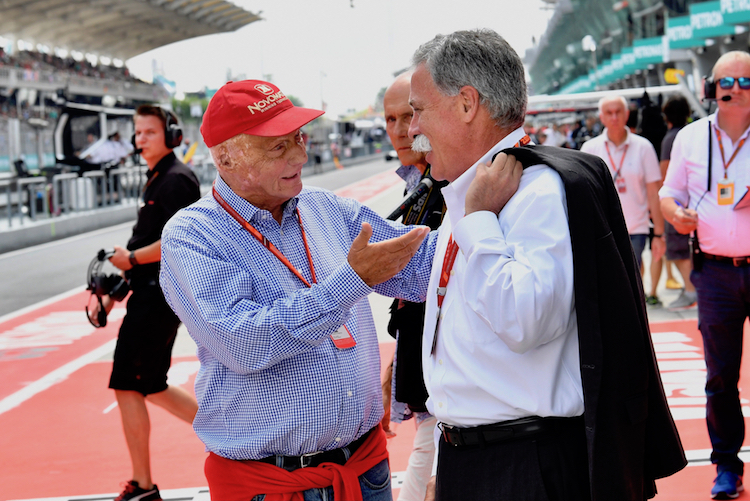 Niki Lauda redet Klartext – auch wenn es um die Pläne des neuen GP-Zirkusdirektors Chase Carey geht