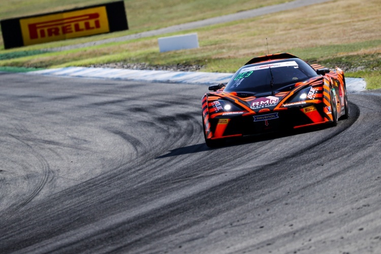 Der KTM X-Bow GT4 Evo von True Racing auf dem Hockenheimring