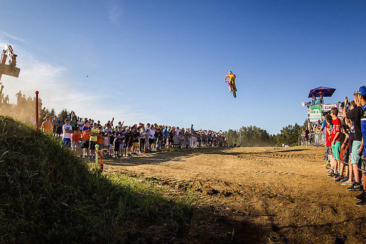 Der Weitsprung-Wettbewerb ist eines der Highlights am Wochenende in Ried