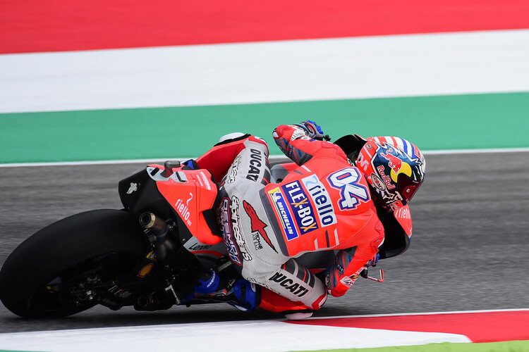 Andrea Dovizioso auf der Ducati Desmosedici