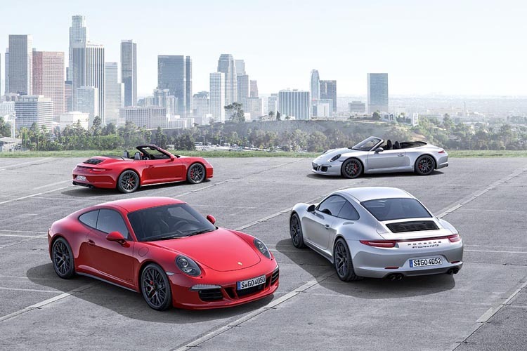 Die 911 Carrera GTS Modellfamilie