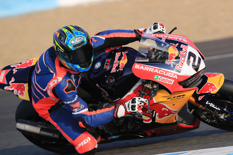 Leon Camier fuhr mit der Honda auf Platz 2