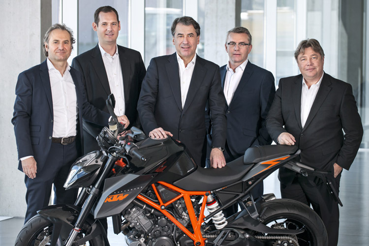 Der Vorstand der KTM AG