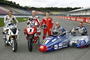 IDM 2008: Arne Tode, Martin Bauer, Marcel Schrötter, Hainbucher/Adelsberger (v.li.)