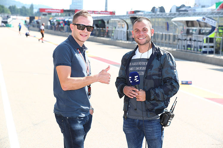 Stefan Bradl und Sandro Cortese