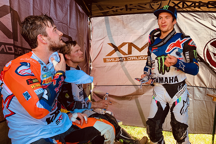 Jeffrey Herlings, Tanel Leok und Jeremy Seewer (v.l.)