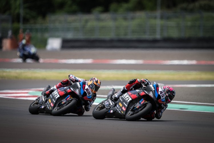 Michael van der Mark und Scott Redding