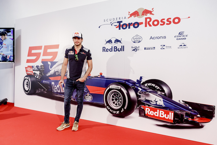 Carlos Sainz bei der Veranstaltung in Jarama