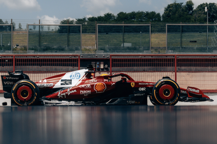 Lewis Hamilton in Mugello