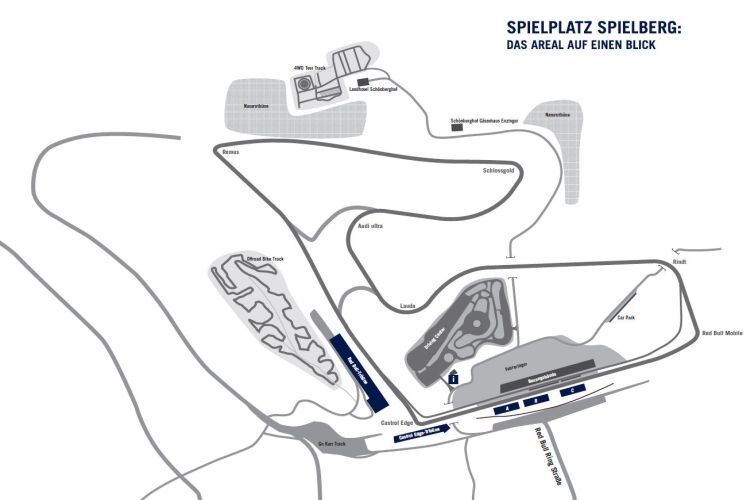 Hier gehts lang am Red Bull Ring