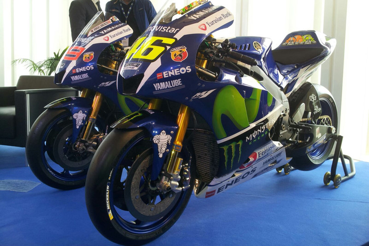 Die Yamaha YZR-M1 für 2016