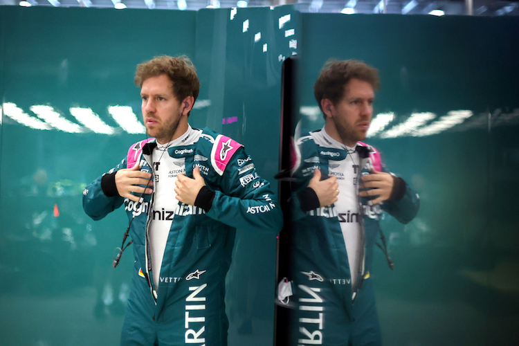 Aston Martin-Pilot Sebastian Vettel