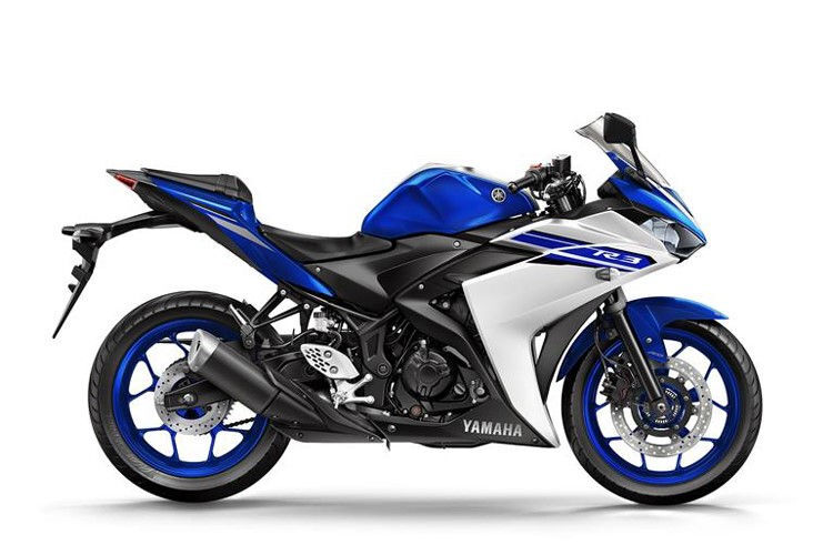 Mit betroffen: Die Yamaha YZF-R3