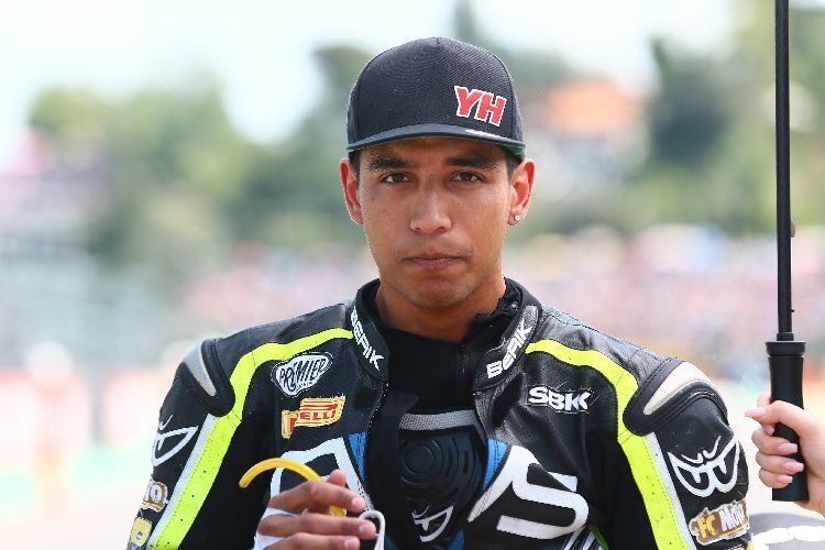 Yonny Hernandez bleibt auch 2019 in der Superbike-WM mit Pedercini Kawasaki