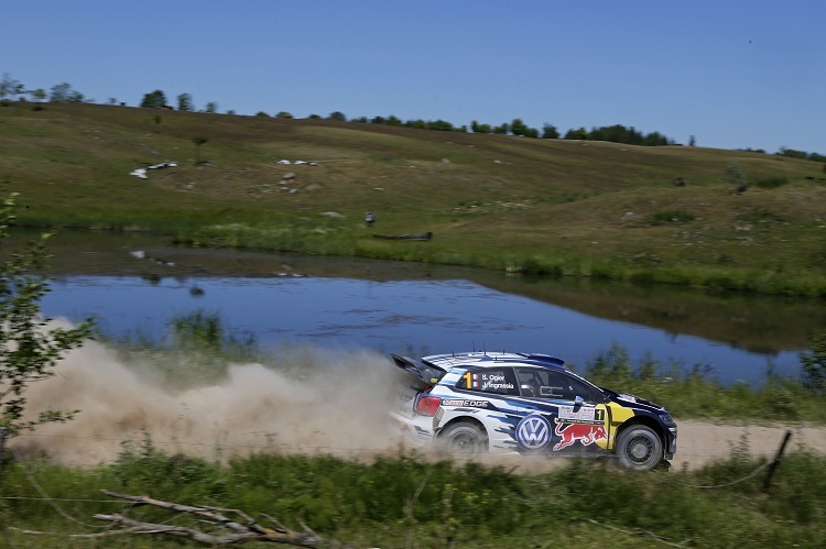 Fast wie immer: Leader Sébastien Ogier