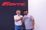Mariano Roman, CEO von Fantic mit Alessio Salucci, Teammanager vom VR46-Team