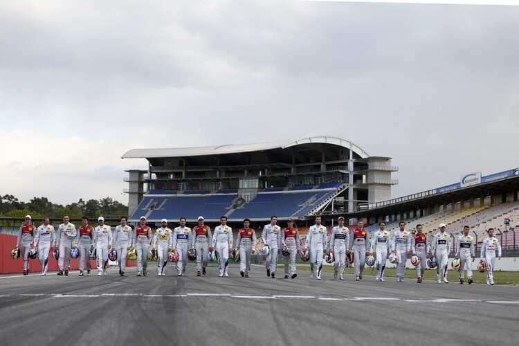 Das Fahrerfeld der DTM