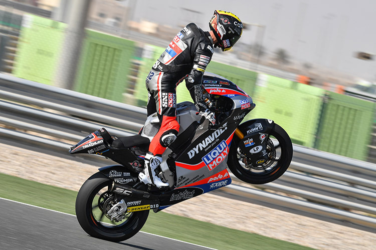 Tom Lüthi war seit dem Katar-GP am 8. März auf keiner Rennstrecke unterwegs