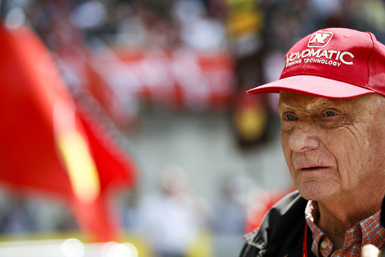 Niki Lauda: «Ich weiss nicht, was die Rennkommissare in dieser Hinsicht entscheiden werden und werde da auch nicht vorgreifen»