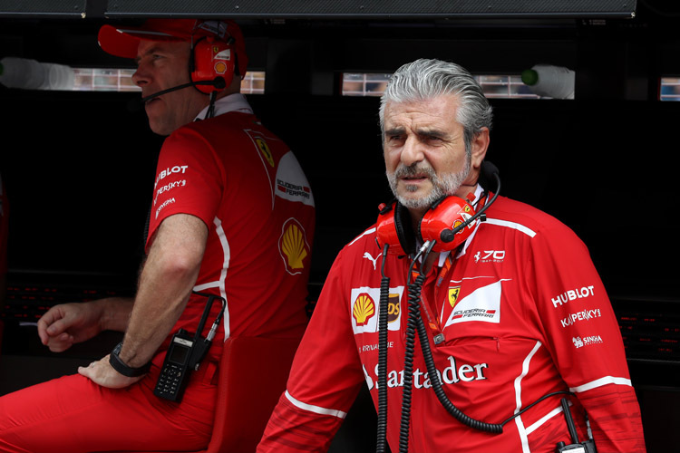 Maurizio Arrivabene stand die schlechte Laune ins Gesicht geschrieben