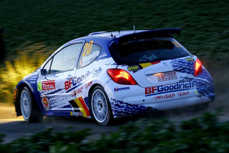 Neuville bei der Rallye Zypern 2009