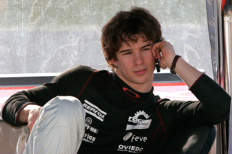 Fuhr neuen GP2 Streckenrekord in Le Castellet: Javier Villa