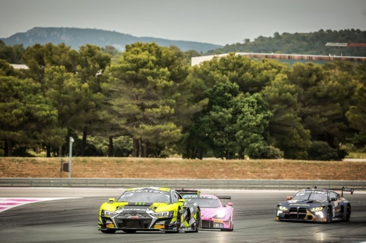 Der Audi R8 LMS GT3 evo II vom Team WRT in Paul Ricard