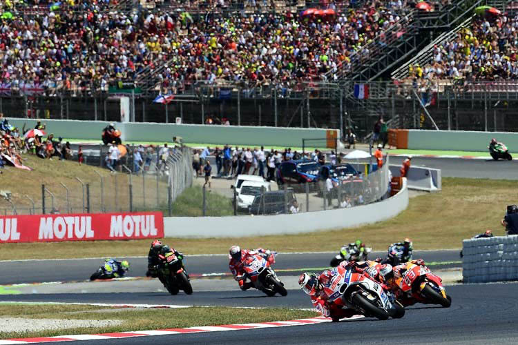 Die MotoGP-WM gastiert am kommenden Wochenende in Barcelona