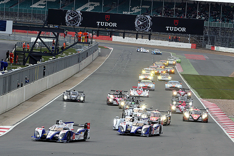 Der Start in Silverstone