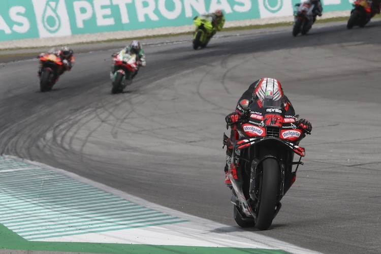 Von Platz 14 auf 6: Aprilia-Werksfahrer Marco Bezzecchi