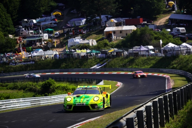 Final doch geschlagen: Der Porsche 911 GT3 R von Manthey-Racing