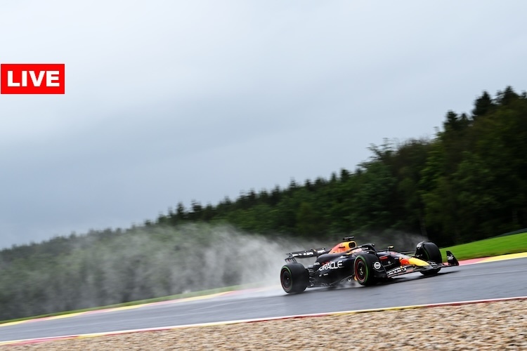 Max Verstappen auf dem Circuit de Spa-Francorchamps