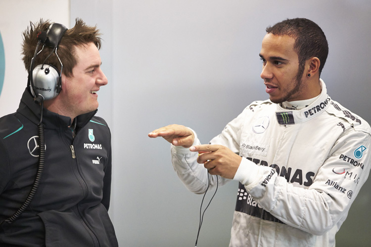 Lewis Hamilton beschreibt das Handling seines Silberpfeils