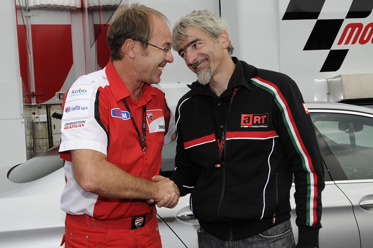 Bernhard Gobmeier in Brünn mit Gigi Dall’Igna