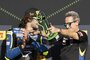 Den Gang aufs Podium ließ sich Simon Buckmaster in Portimao nicht nehmen