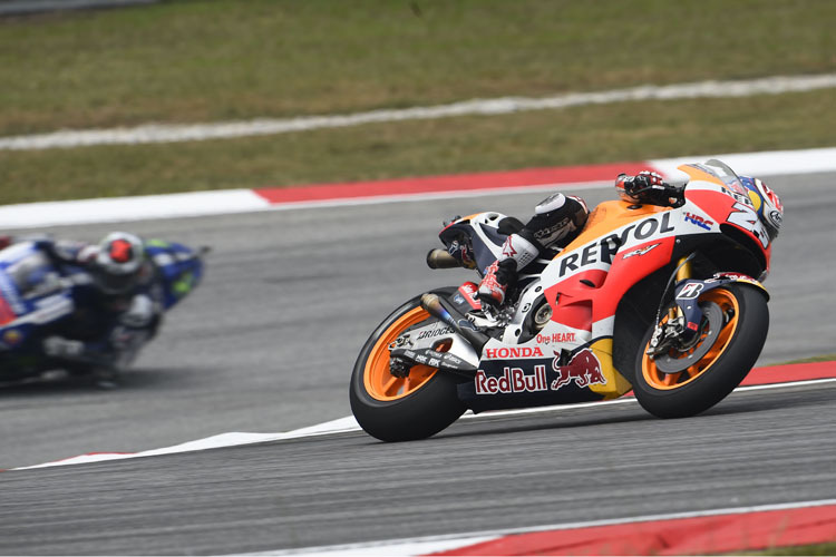 Im vergangenen Jahr sicherte sich Dani Pedrosa den Sepang-Sieg