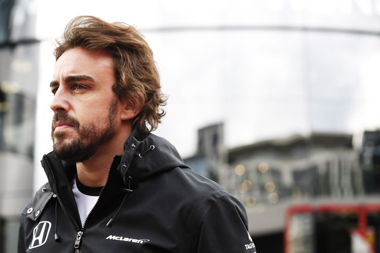 Fernando Alonso wird mit einem grossen Handicap ins achte Formel-1-Rennen der Saison starten müssen