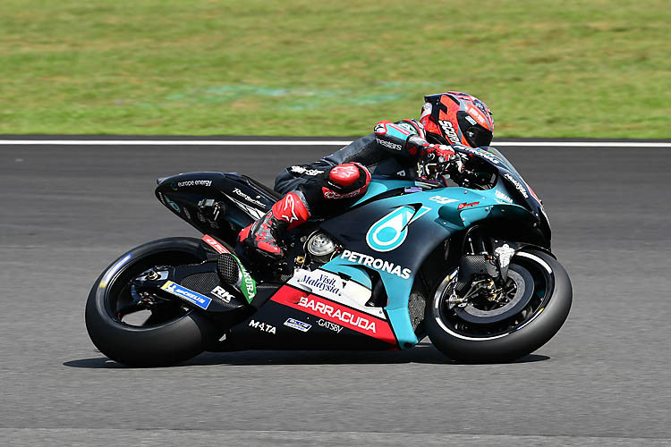 Fabio Quartararo fühlt sich auf dem Sepang International Circuit sichtlich wohl