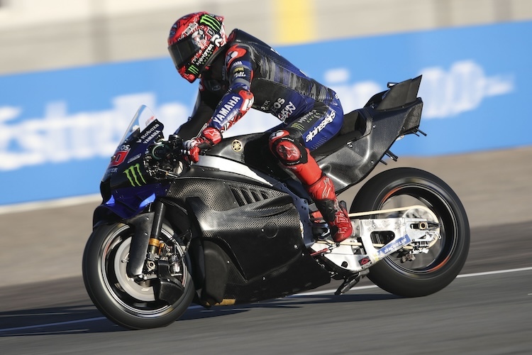 Die Abstimmung der V4-Yamaha steht auch am Mittwoch im Fokus