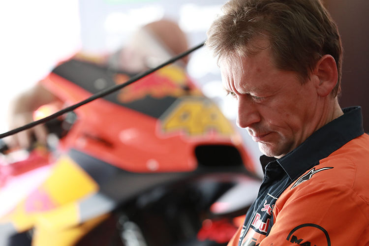 KTM-Teammanager Mike Leitner