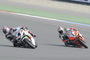Rea (l) und Biaggi (r) kamen sich in Miller in die Quere