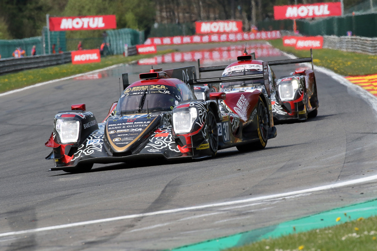 In Le Mans 2018 zu sehen: Zwei Oreca LMP2 von Jackie Chan DC Racing 